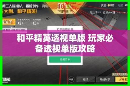 和平精英怎么用外挂来玩（和平精英怎么用外挂压得稳）